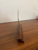 Vintage Engraved Brass Chariot with Krishna, Arjuna, and Hanuman on Wood Base