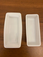 Pyrex Butterdish Butterfly Gold Design 72-B