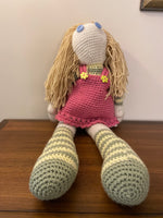 Handmade Crochet Large Doll