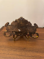 Hand-carved-painted Nepalese Tibetan Wooden Buddhist Symbol of Protection CHEPPU