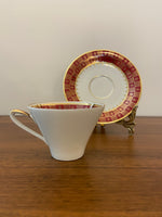 Vintage Johann Seltmann Vohenstrauss Bavaria Porcelain Teacup and Saucer