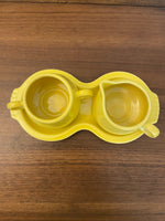 Fiesta-ware Sugar and Creamer Set with Tray P86 Post 86