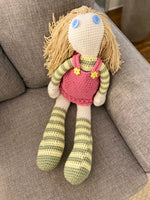 Handmade Crochet Large Doll