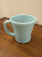 Vintage Fire-King Light Blue Glass Mug