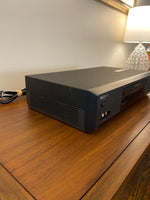 Sony VCR HiFi Stereo Video Cassette Record SLV-N77 Tested Works