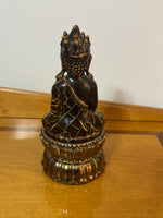 Vintage Ceramic Tibet Shakyamuni Tathagata Buddhist Figure Statue
