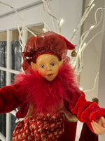 Christmas Decor 3 Acrobatic Jester-Elves