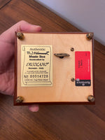 Vintage Authentic M.J Hummel Handcrafted Ercolano Italian Wooden Music Box