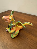 Franklin Mint Mood Dragons Happy Figurine