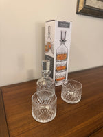 Dublin Crystal Decanter and Glasses Set 3
