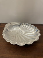 Vintage William Rogers 895 Silverplated Shell Shaped Bowl Tray