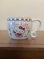 Hello Kitty 2023 Sanrio Silver Buffalo 15.9 oz Ceramic Mug with Bow Handle