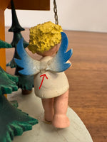 Angel Ringing Bell Xmas Scene Germany Josef Oettgen Köln-am-Hof 1