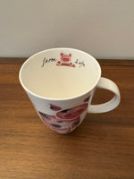 Roy Kirkham Farm-Life Pigs Fine Bone China Mug Rare