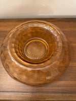 Pink Depression Glass Console Bowl