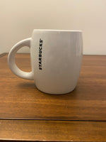 Starbucks Red Bird Christmas Porcelain Coffee Mug