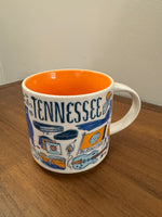 Starbucks Porcelain Mug Been There Series Tennessee 14 oz