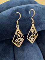 925 MC Silver Dangle Earrings
