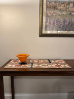 Handmade Vintage Quilt Fall-Halloween Table Runner