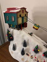 Mr. Christmas Wonderland Cable Cars Animated Xmas Decoration
