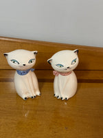 Vintage Holt Ceramic Cats Salt and Pepper Shaker Set