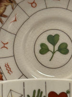 Vintage Royal Kendal Fortune Zodiac Cup and Saucer Reading Cup Bone China