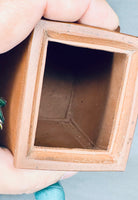 Vintage Chinese Yixing Clay Teapot Bamboo Design Spout and Handle