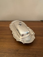 Vintage Silverplated Butterdish
