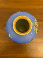 Japanese Vintage Slip Trailed Porcelain Vase