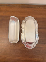Vintage Silverplated Butterdish