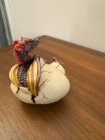 W.U.I Resin Two Headed Dragon Hatching Born Figurine 1998