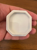 Herend Hungary Octagon Shaped Porcelain Trinket box Kitten 6074/AV