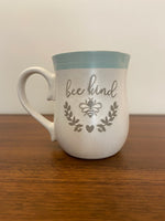 Potter's Corner Ceramic Stoneware Mug Bee Kind