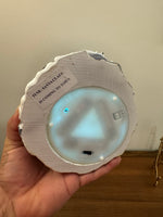 Snow Globe Santa and Sleigh Swirling LED Lighted Animated Glitter Christmas Decor