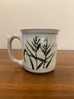Handmade Speckled Glaze Porcelain Mug Bamboo Design