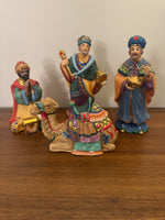 Vintage Porcelain Nativity Set of 12 Pieces