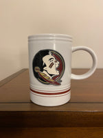 Florida State Seminoles FSU – Vintage-Style Ceramic Coffee Mug, Embossed Team Logo
