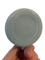 Vintage Fire King Light Blue Azurite D Handle 8 oz. Coffee Mug