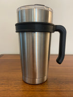 Pre-owned YETI Stainless Steel Large Mug With An Interest Sticker