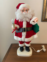 Santa Claus Christmas Animated Figurine Holiday Decor