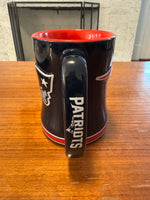 NFL New England Patriots Porcelain Coffee Tea Mug Cup 14oz Boelter Brands