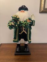 Santa Irish -St Patrick Holiday Decor Lucky