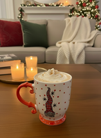 Belle Maison Merry Christmas Gnome Ceramic Coffee Tea Mug