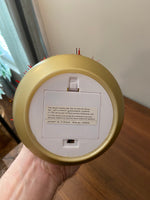 LED Illuminated Mercury-Glass Candles Christmas Holiday Decor