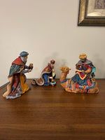 Vintage Kirkland Porcelain Wisemen Set of 3 Nativity Replacement