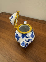 Porcelain Small Teapot Trinket Box