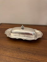 Vintage Silverplated Butterdish