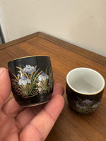 MCI Japanese Small Porcelain Tea Sake Cups Set of 2