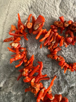 Vintage Mediterranean Red Coral Necklace