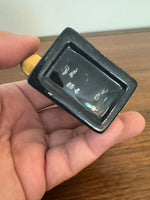 Vintage Porcelain Trinket Box Telephone Shaped